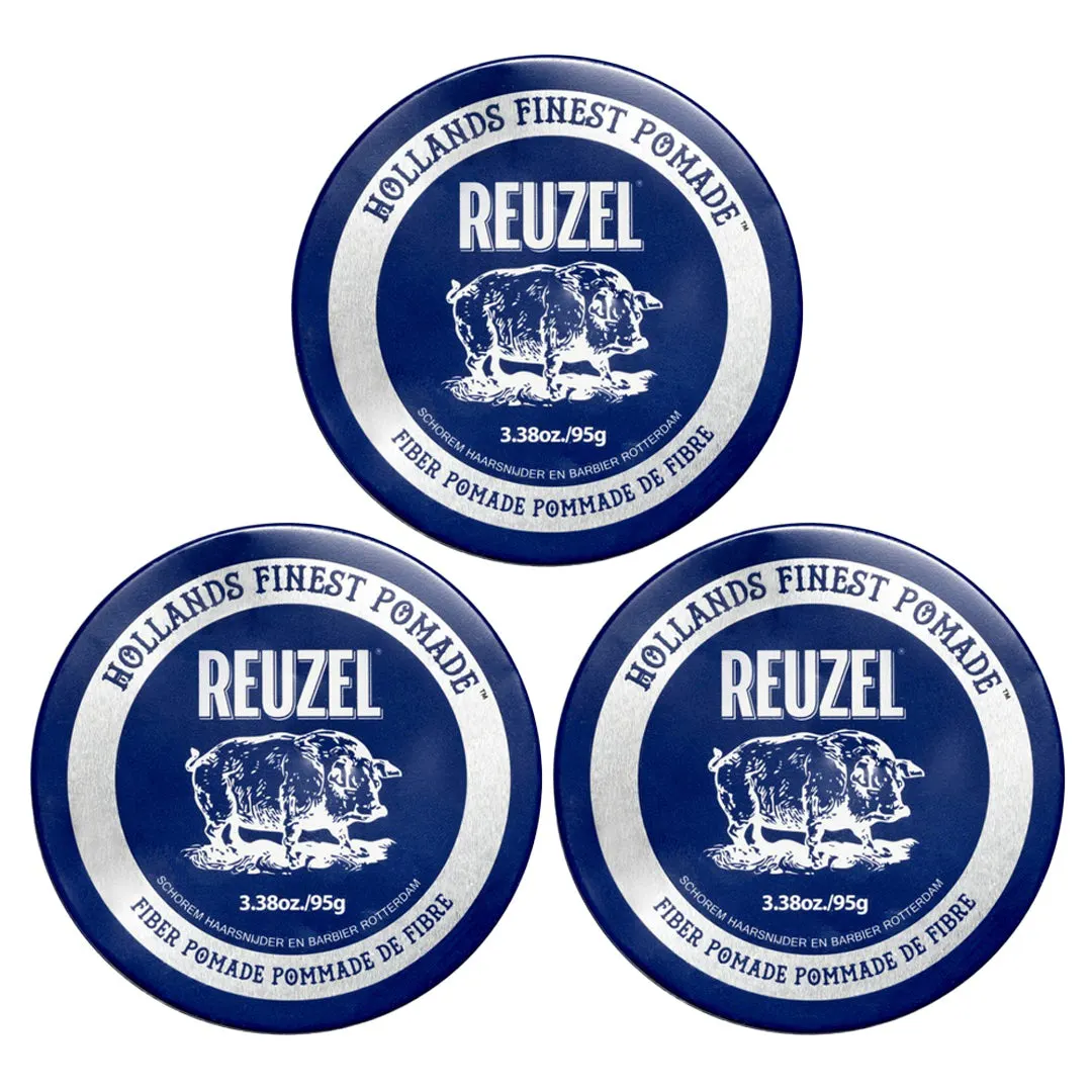 Reuzel Fiber Pomade 95g Trio Bundle