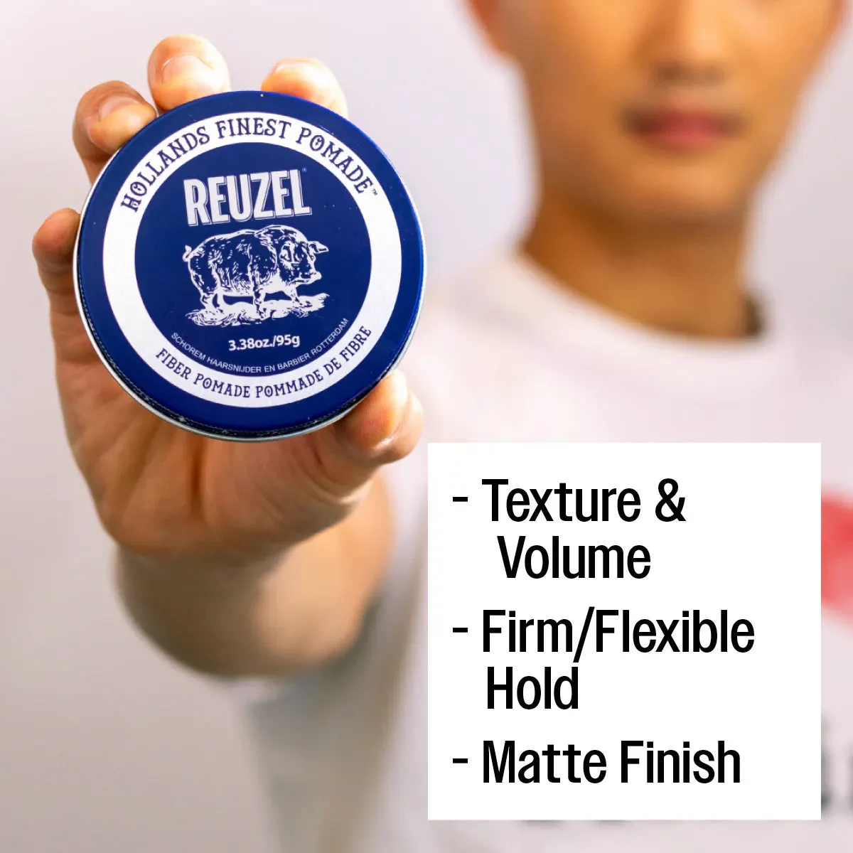 Reuzel Fiber Pomade 95g Duo Bundle, view 5