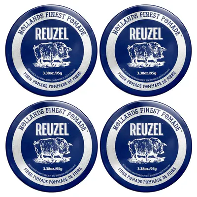 Reuzel Fiber Pomade 95g Quad Bundle
