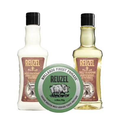 Reuzel Green Hair Bundle