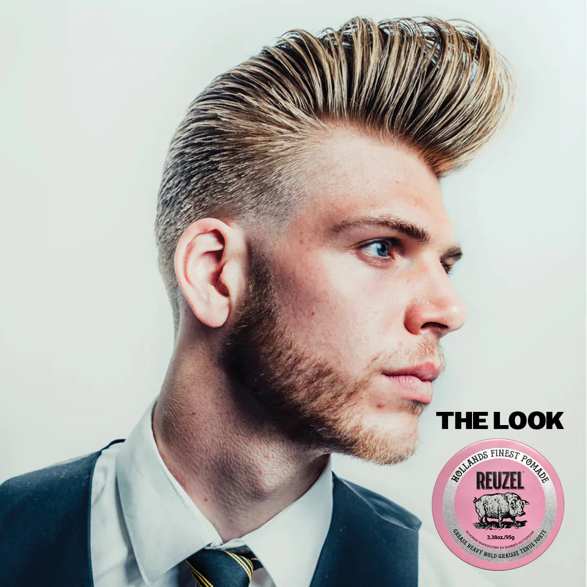 Reuzel Pink Pomade Grease 95g, view 3