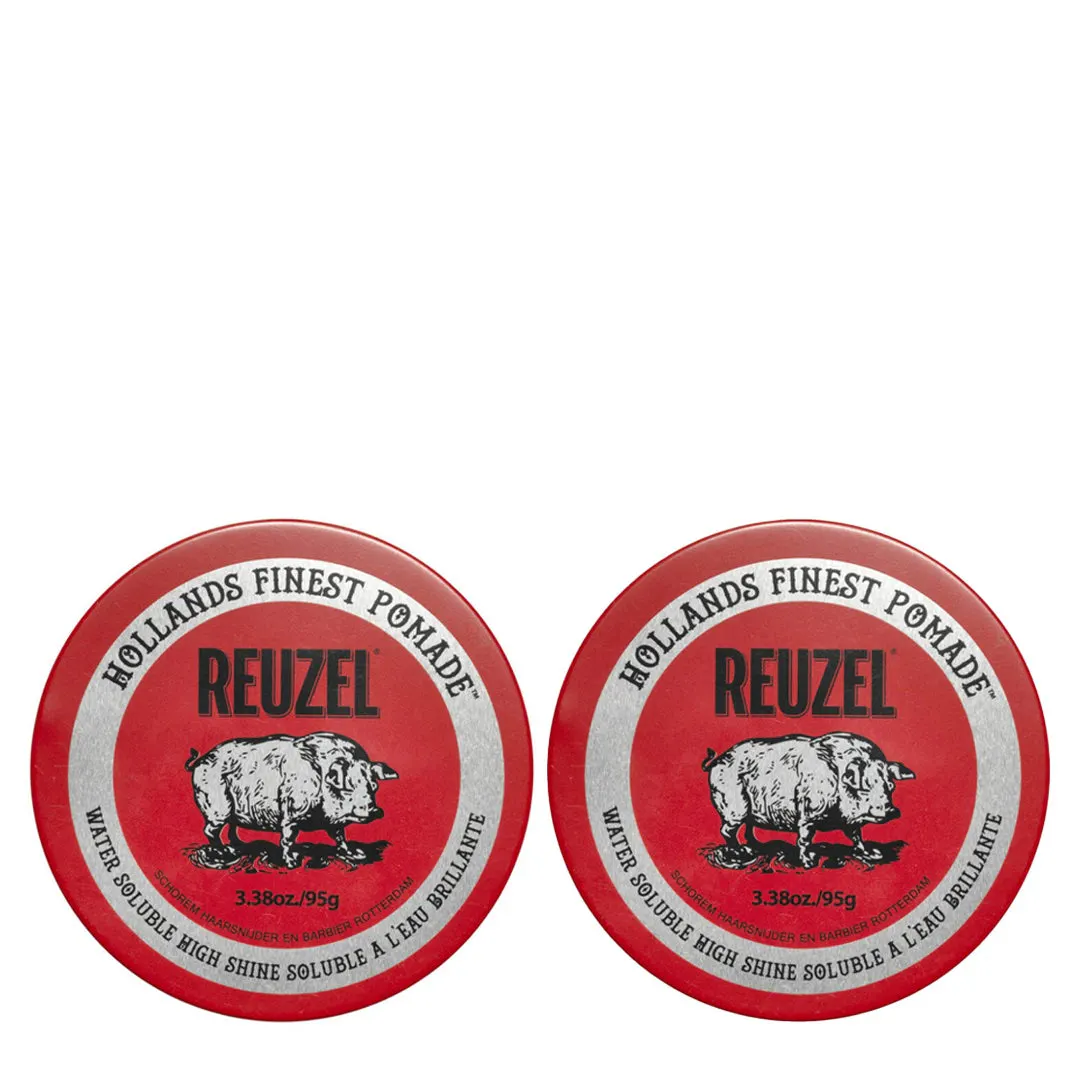 Reuzel Red Pomade 95g Duo Bundle