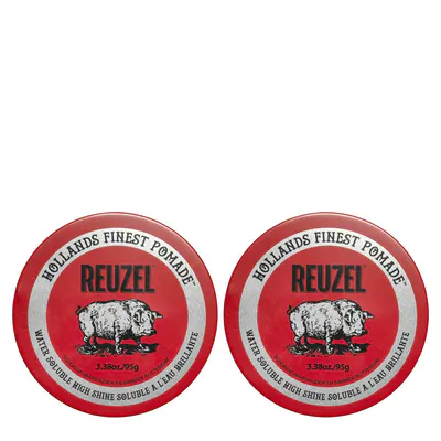 Reuzel Red Pomade 95g Duo Bundle