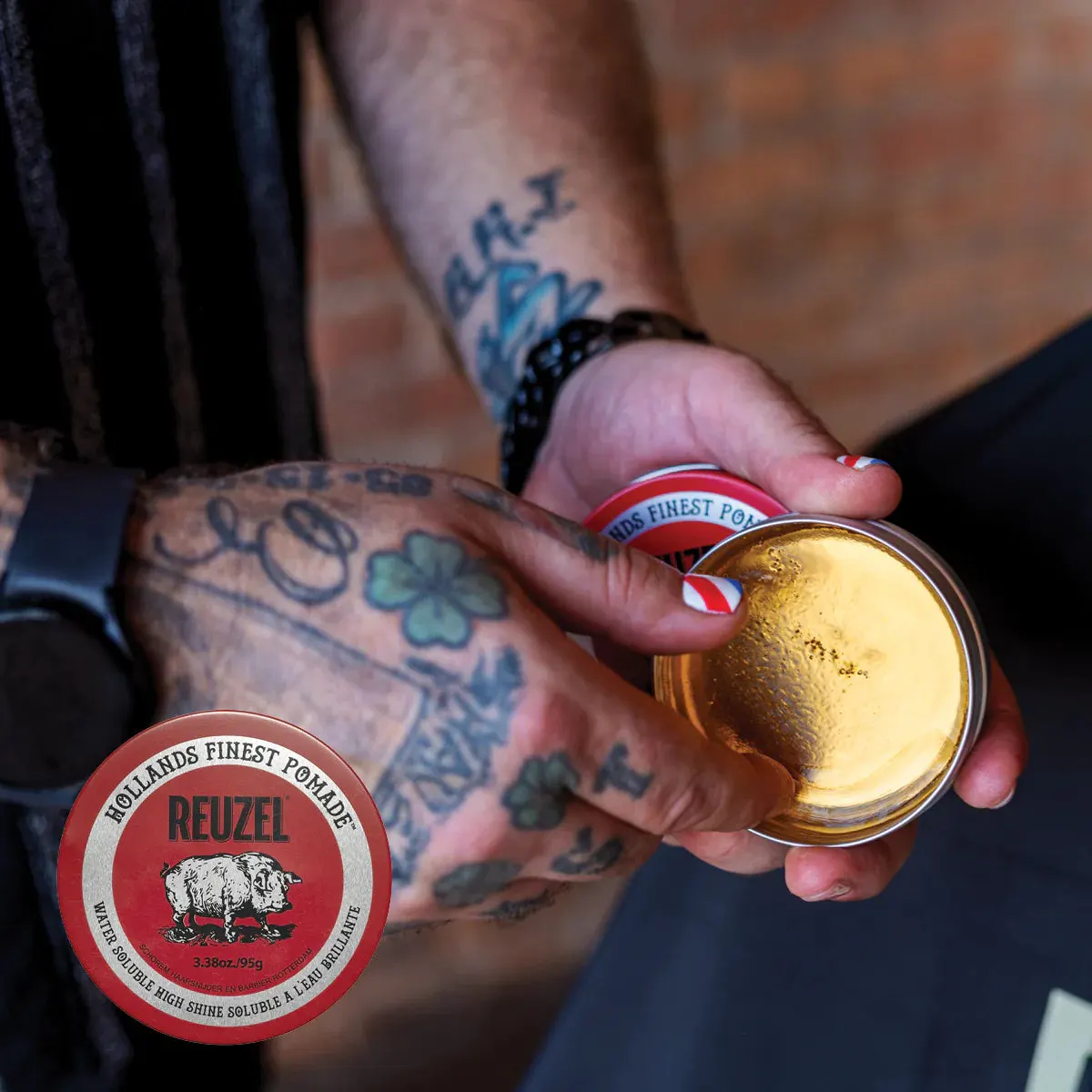Reuzel Red Pomade 95g Duo Bundle, view 3