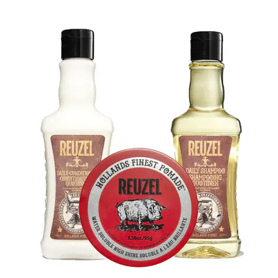 Reuzel Red Pomade Hair Bundle