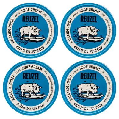 Reuzel Surf Cream 95g Quad Bundle