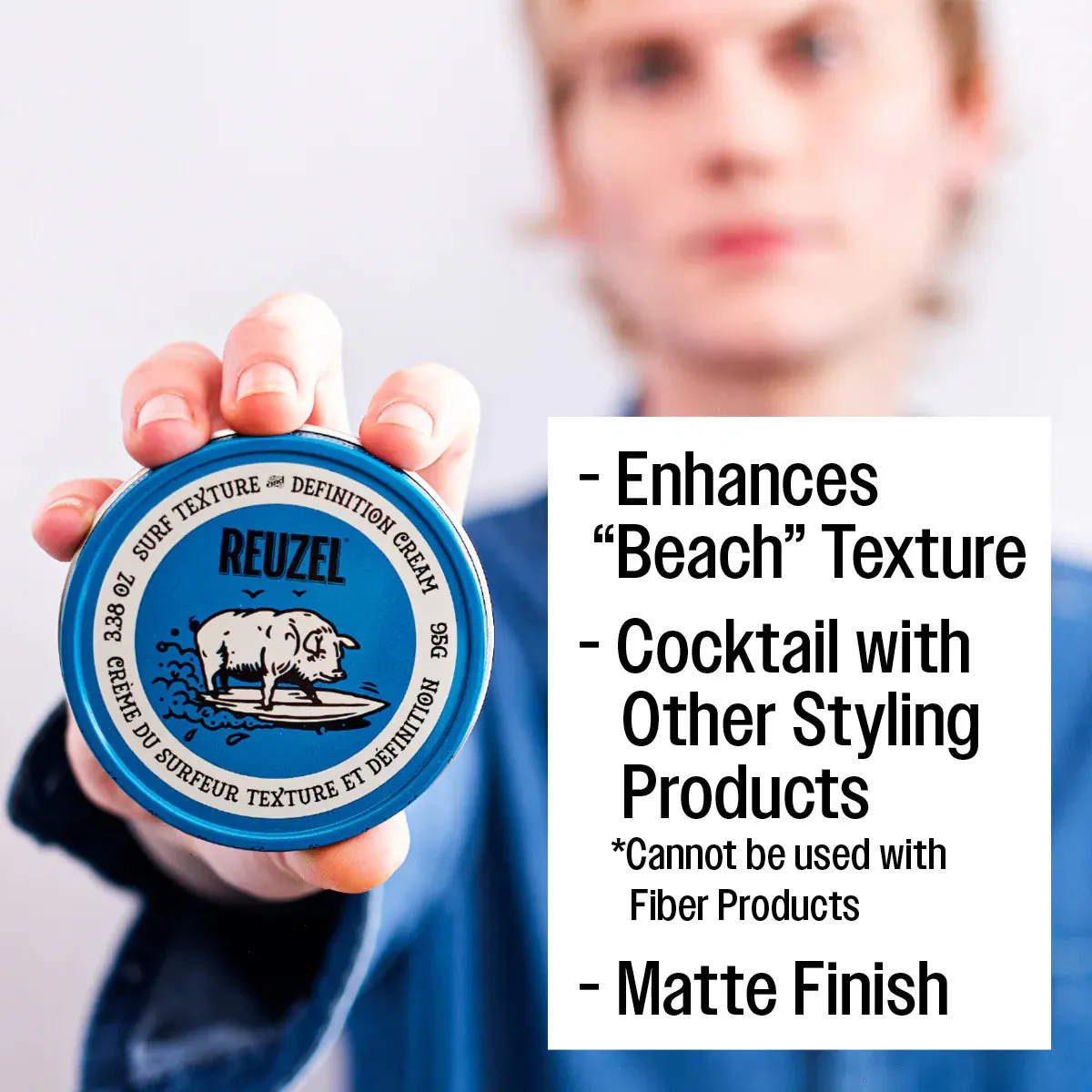 Reuzel Surf Cream 95g Trio Bundle, view 5