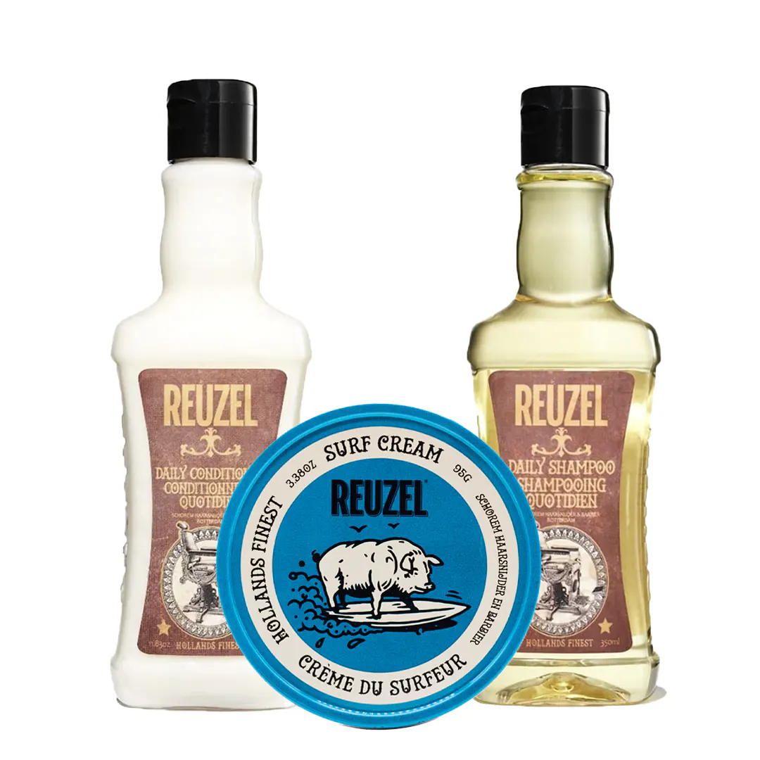 Reuzel Surf Cream Hair Bundle