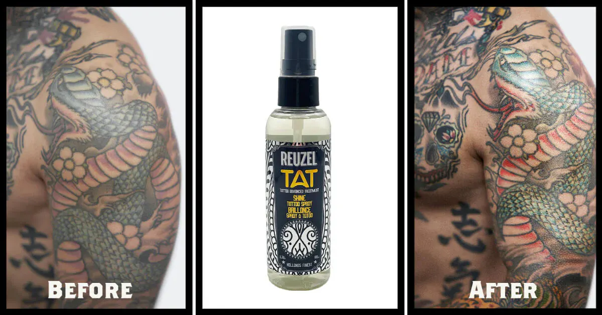 Reuzel TAT Shine Tattoo Spray 100ml, view 3