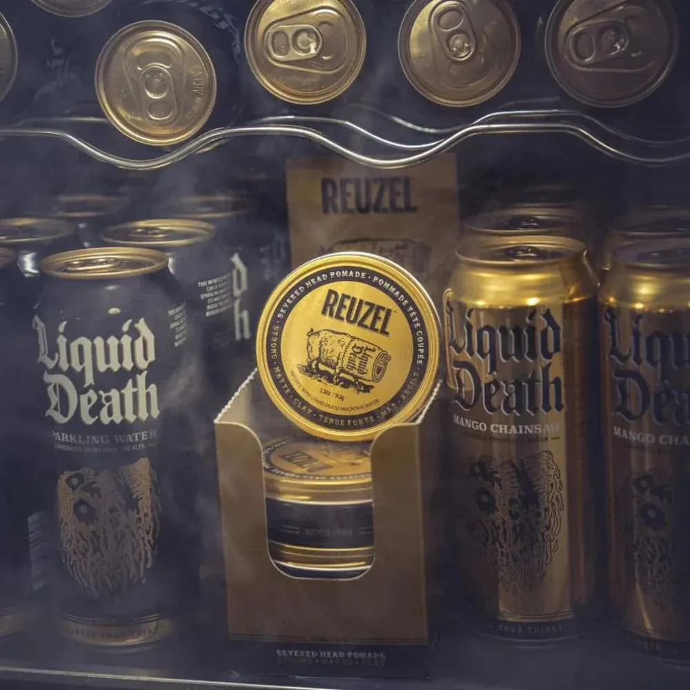 Reuzel x Liquid Death Severed Head Pomade 96g, view 8