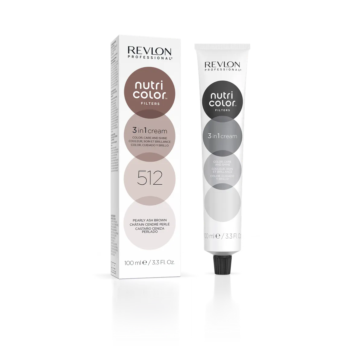 Revlon Professional Nutri Color Filters 512 Pearly Ash Brown 100ml