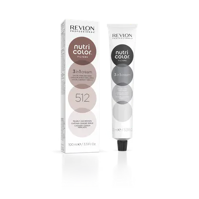 Revlon Professional Nutri Color Filters 512 Pearly Ash Brown 100ml