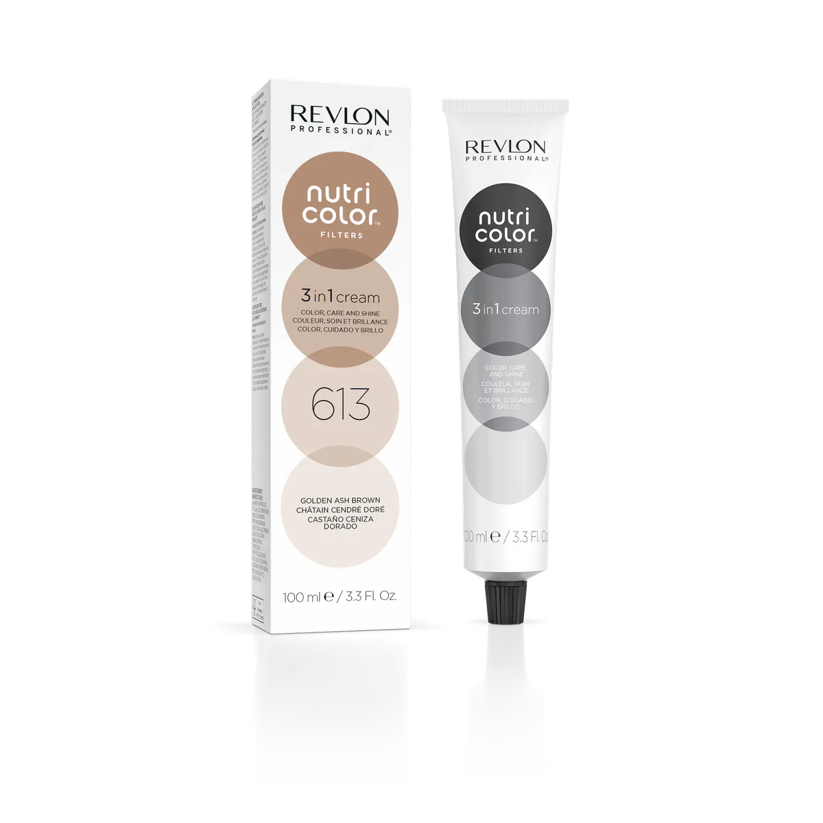Revlon Professional Nutri Color Filters 613 Golden Ash Brown 100ml