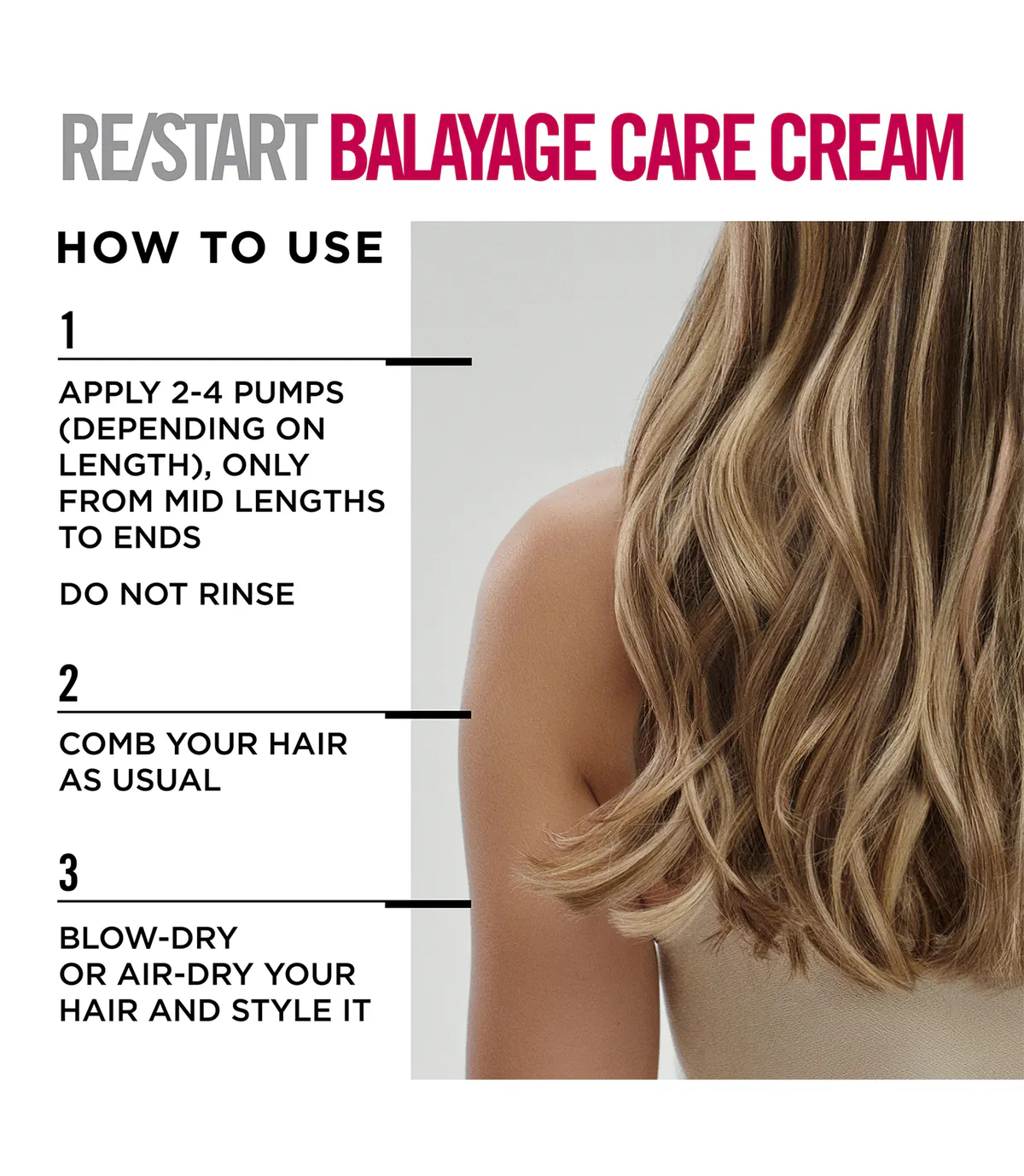 Revlon Professional Restart Color Balayage Care Cream 150ml, view 4