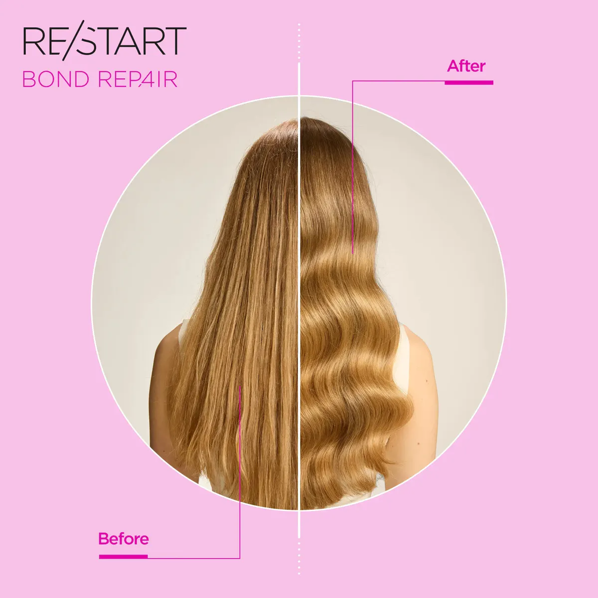 Revlon Professional Restart Bond Repair Anti-Split Ends Shine Repairing Drops 50ml, view 4