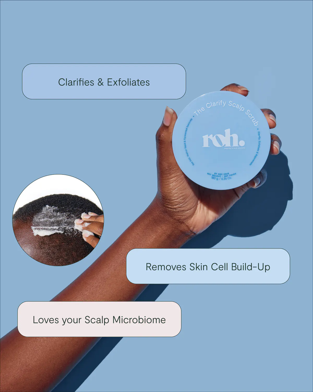 ROH Clarify Scalp Scrub 150g, view 4