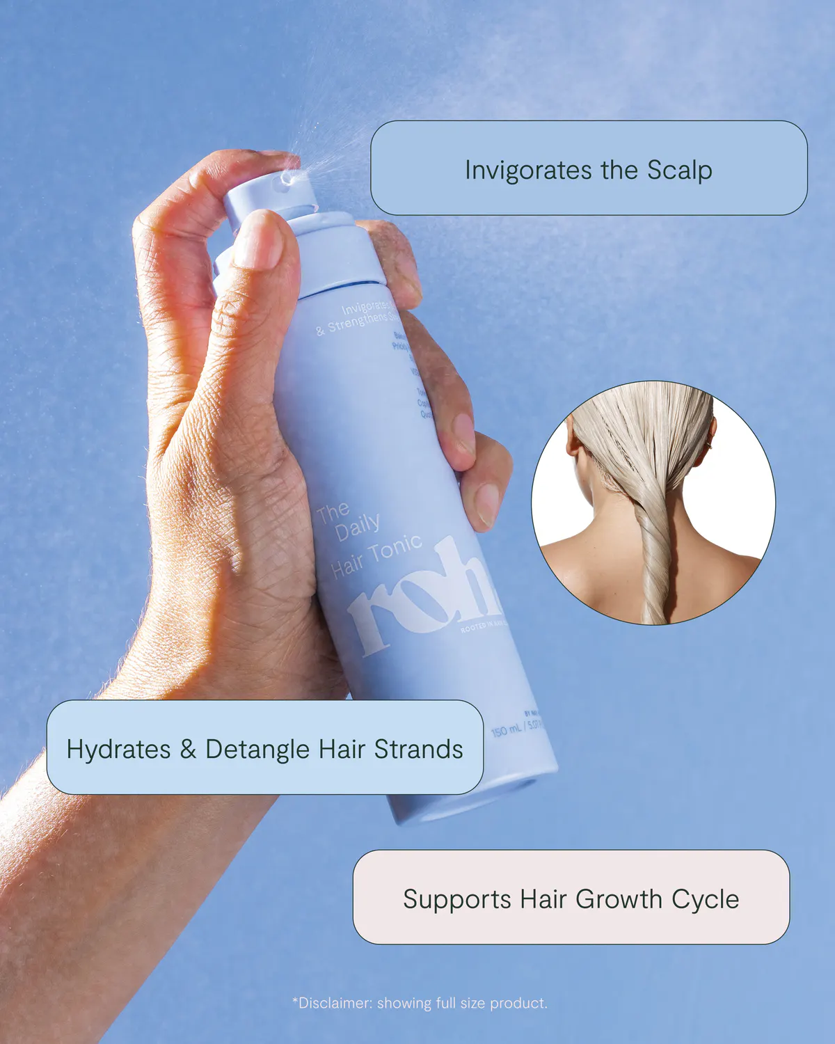 ROH Daily Hair Tonic 60ml, view 4