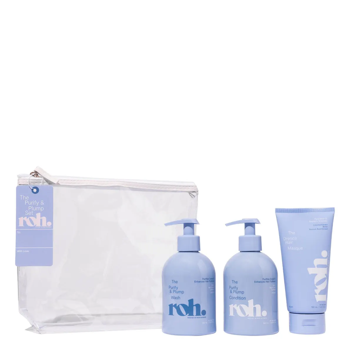 ROH Purify & Plump Trio with Bag