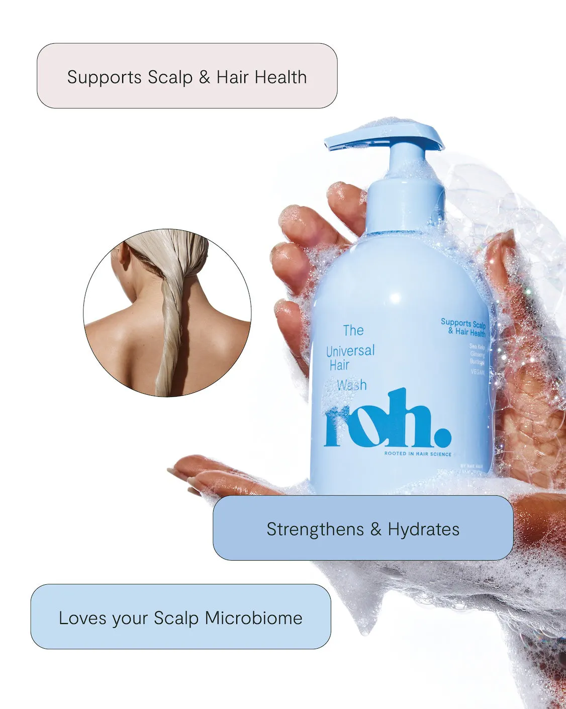 ROH Universal Hair Wash 350ml, view 4