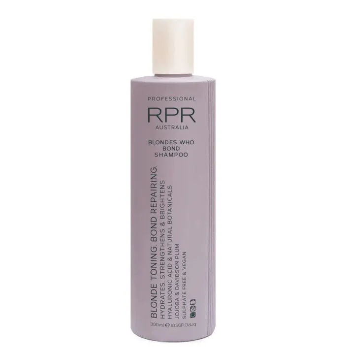RPR Blondes Who Bond Shampoo and Conditioner 300ml Duo Bundle, view 2