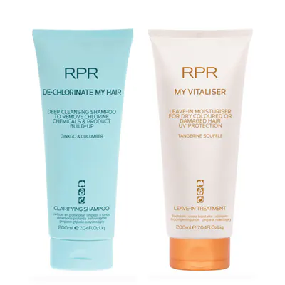 RPR De-Chlorinate My Hair and My Vitaliser Swimmers Duo Bundle