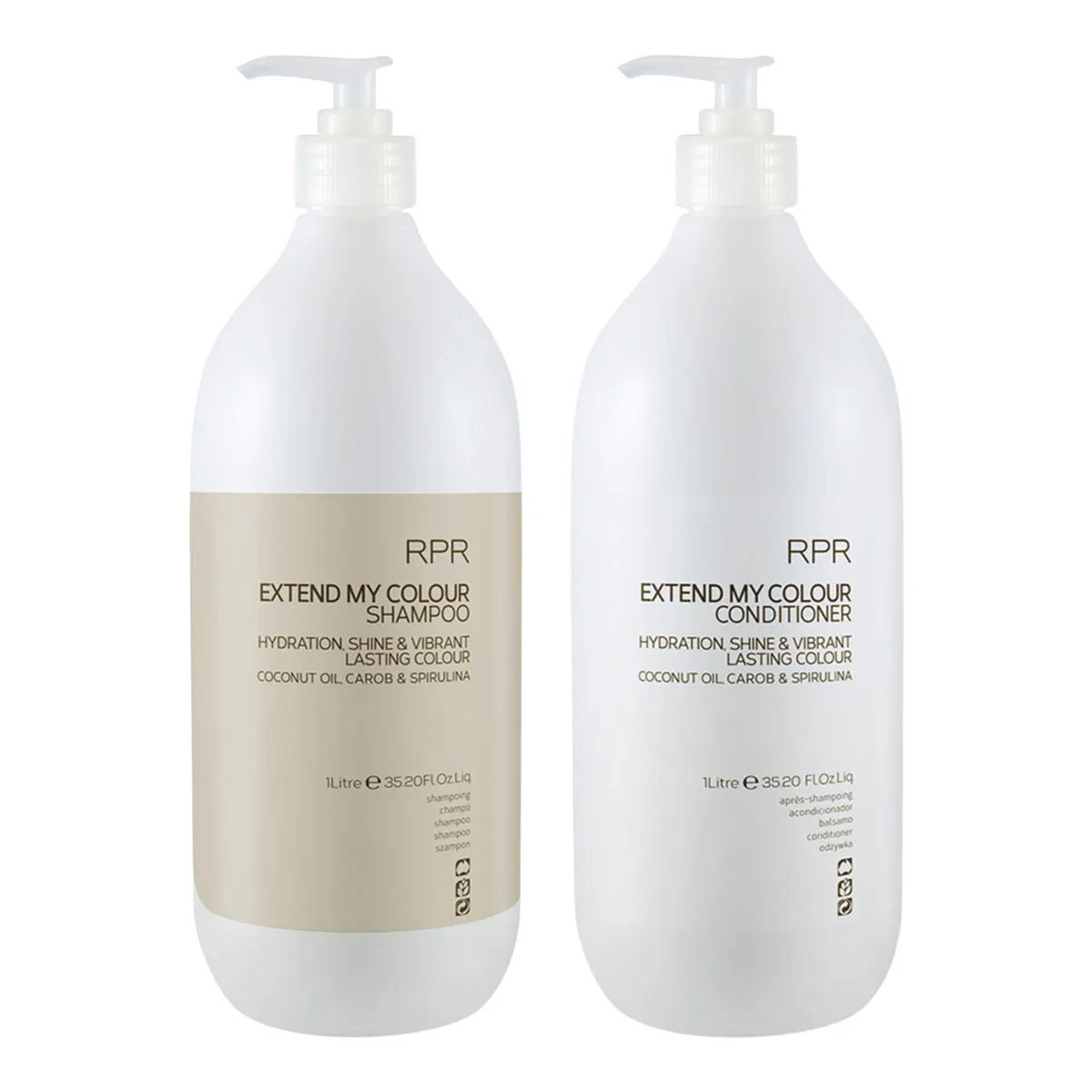 RPR Extend My Colour Shampoo and Conditioner 1000ml Duo Bundle