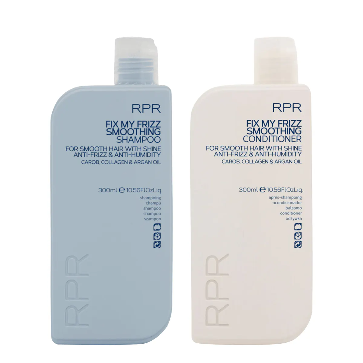RPR Fix My Frizz Shampoo and Conditioner 300ml Duo Bundle