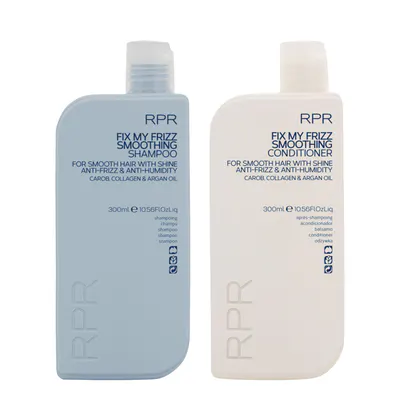 RPR Fix My Frizz Shampoo and Conditioner 300ml Duo Bundle