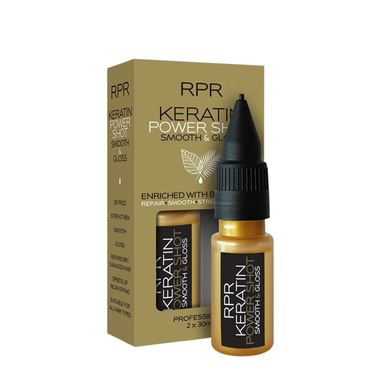 RPR Keratin Power Shot Twin Pack 2x30ml