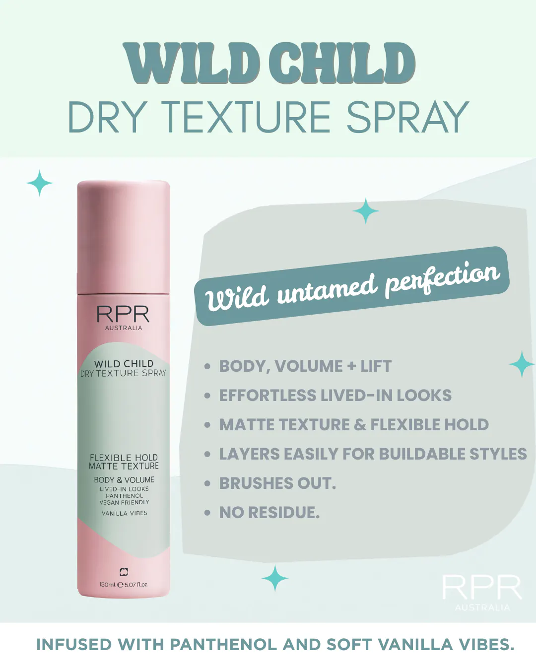 RPR Wild Child Dry Texture Spray 150ml, view 2