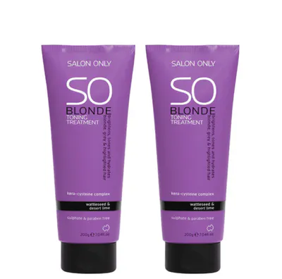 Salon Only Blonde Toning Treatment 200g Duo Bundle