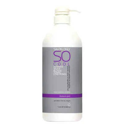 Salon Only Cool Ultimate Silver Blonde Toning Conditioner 1000ml