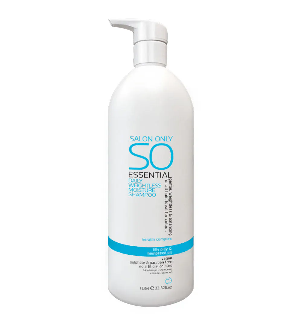 Salon Only Essential Shampoo and Conditioner 1000ml Bundle, view 2