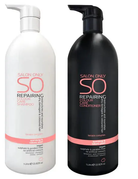 Salon Only Repairing Shampoo and Conditioner 1000ml Bundle