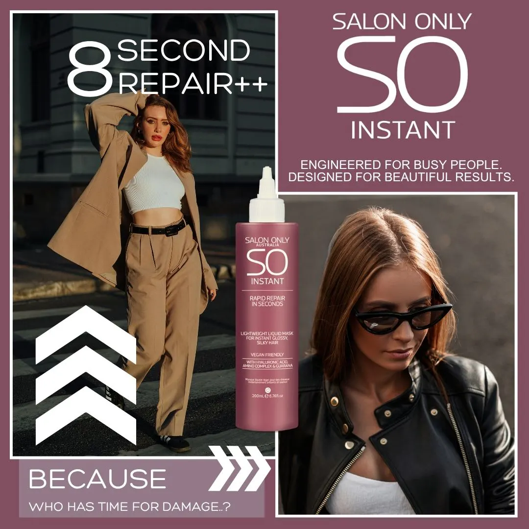 Salon Only SO Instant Rapid Repair Gloss Treatment 200ml, view 2