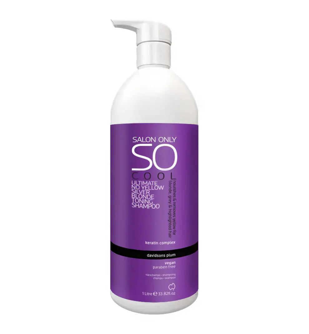 Salon Only Ultimate Toning Shampoo and Conditioner 1000ml Bundle, view 2