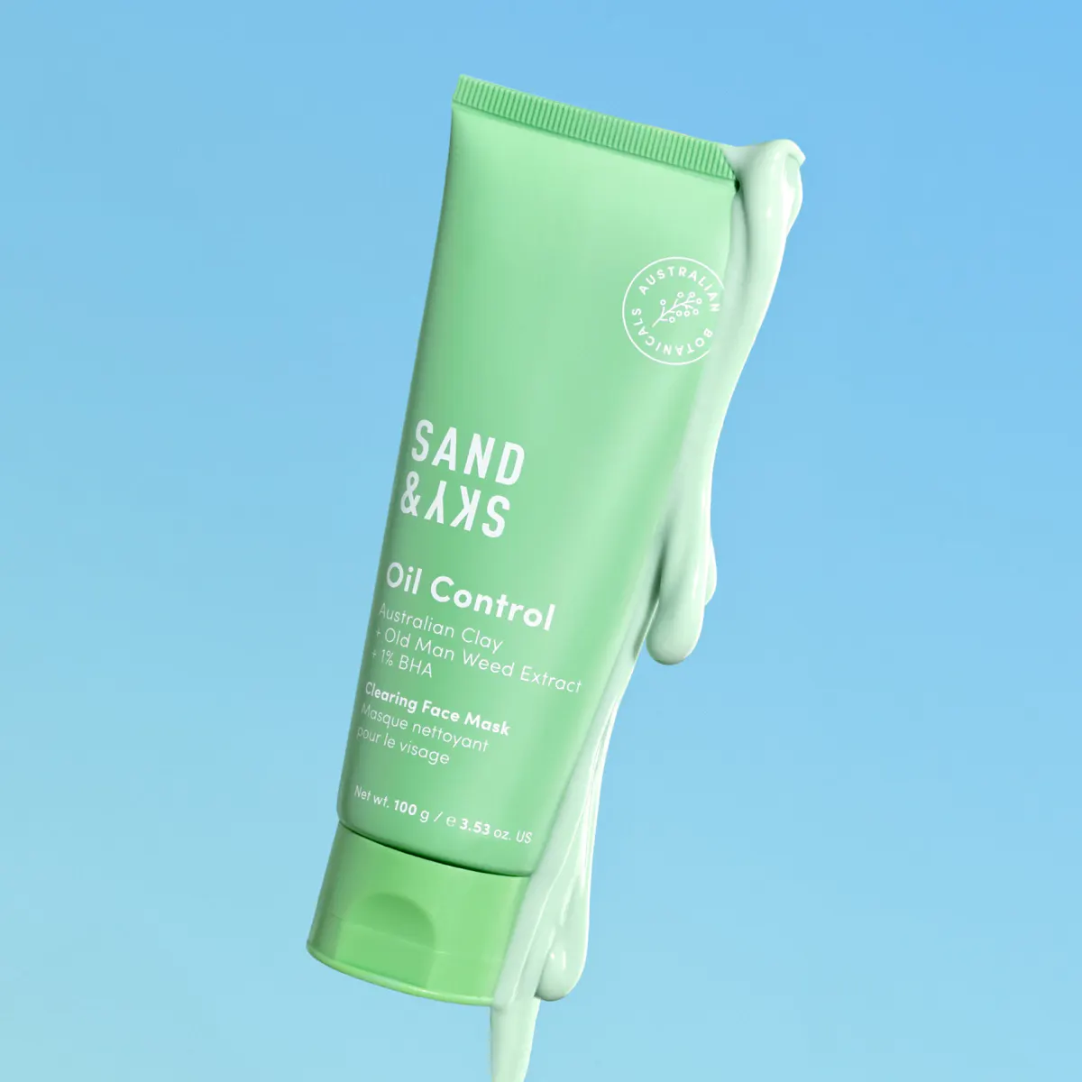 Sand & Sky Oil Control - Clearing Face Mask 100g, view 7