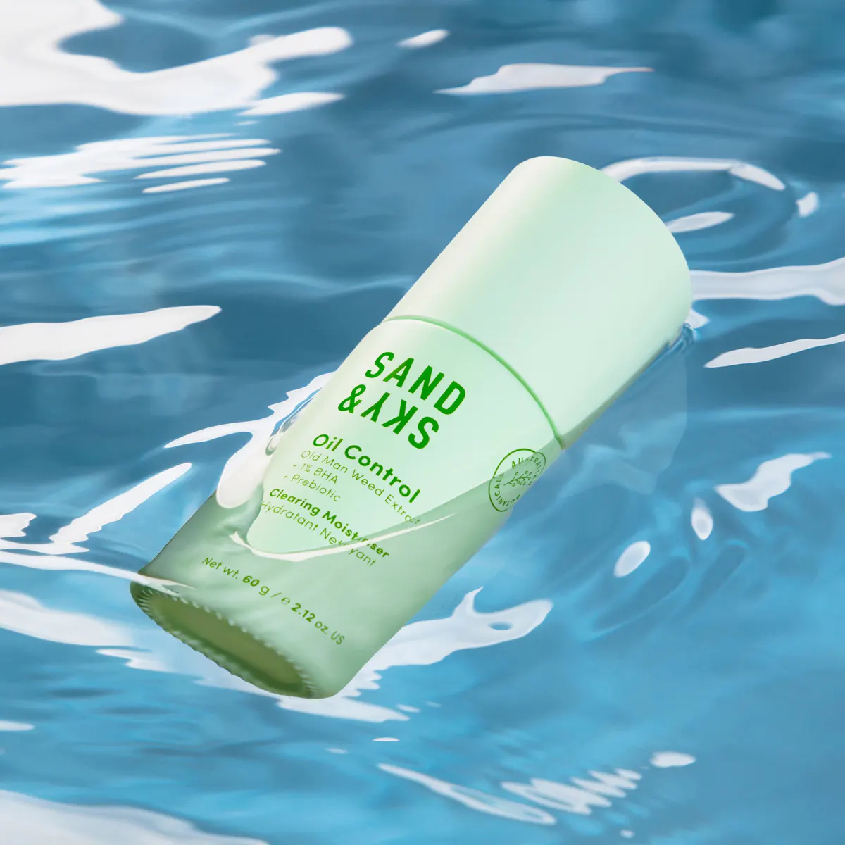 Sand & Sky Oil Control Clearing Moisturiser 60g, view 6