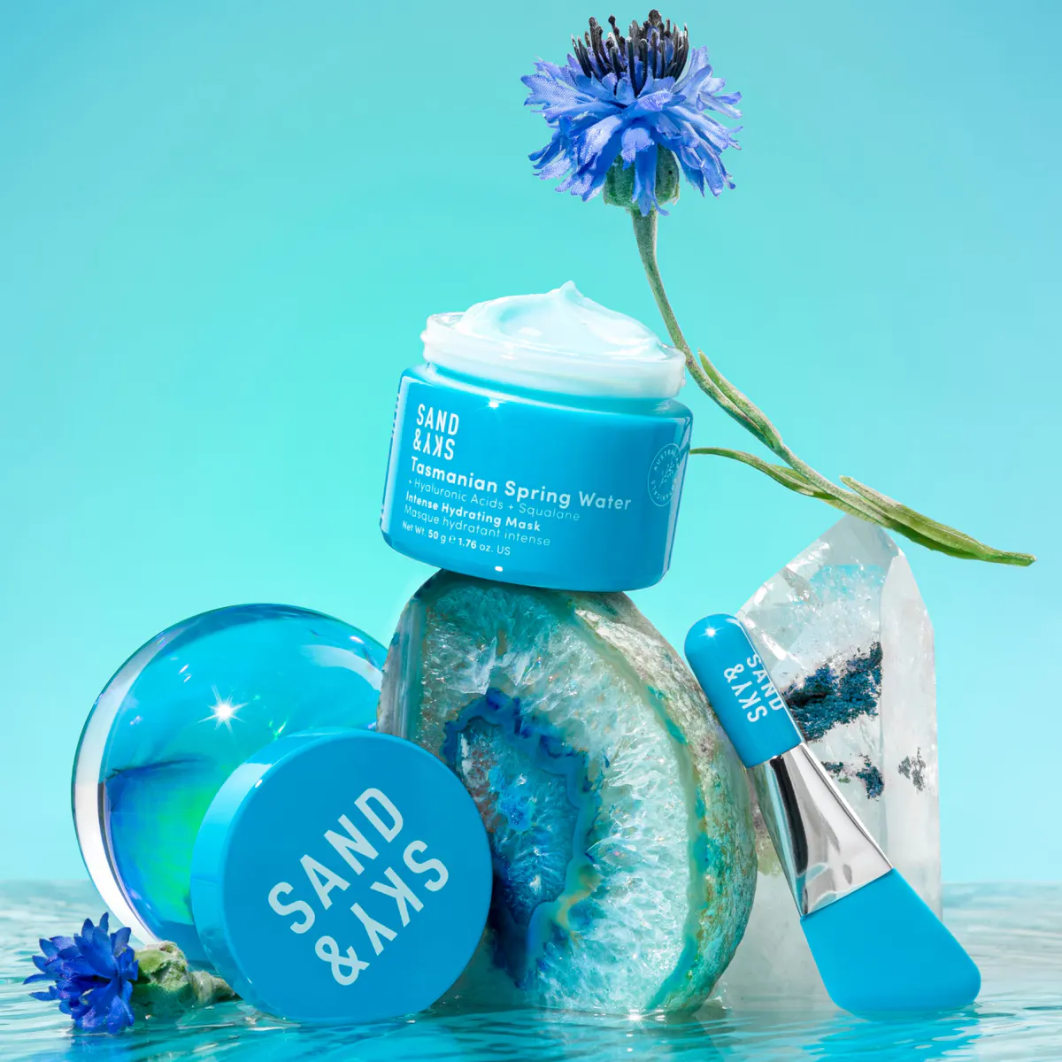 Sand & Sky Tasmanian Spring Water - Intense Hydrating Mask 50g, view 6