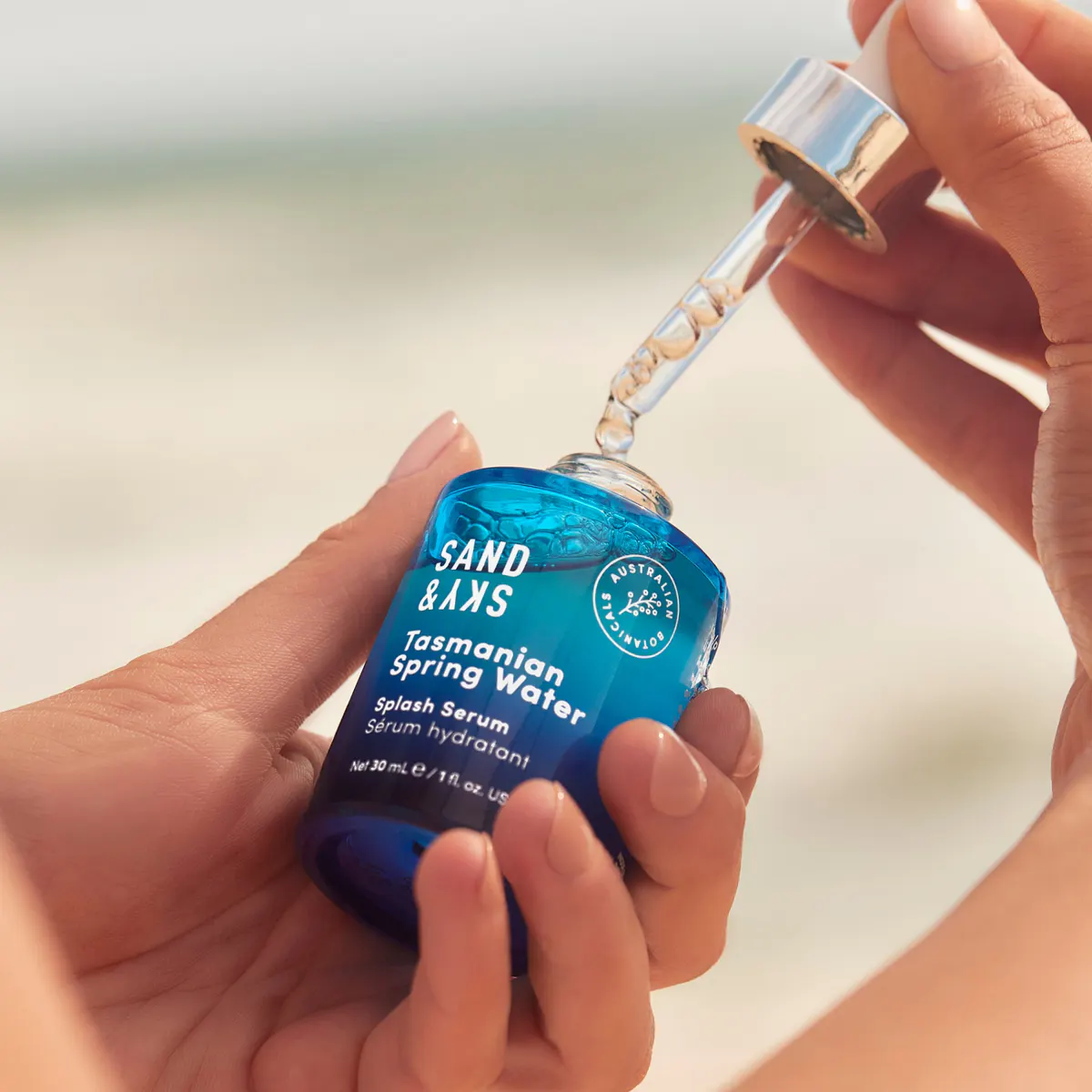 Sand & Sky Tasmanian Spring Water Splash Serum 30ml, view 6