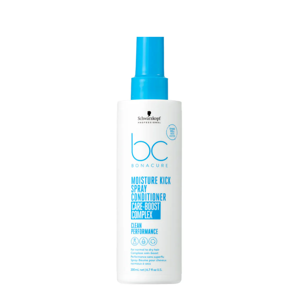 Schwarzkopf BC Bonacure Clean Performance Moisture Kick Spray Conditioner 200ml