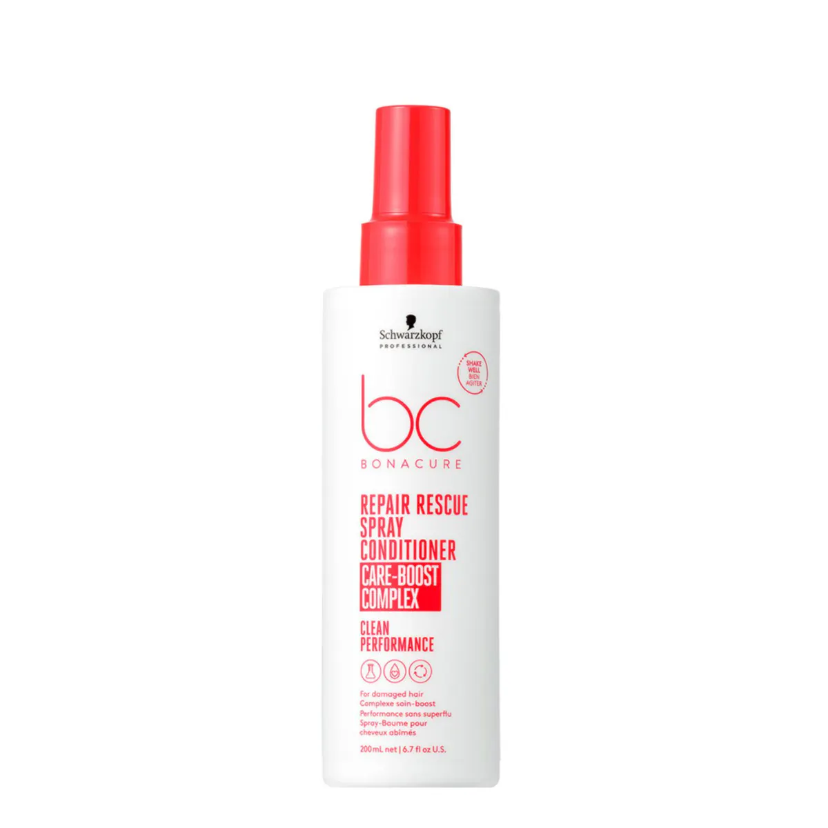 Schwarzkopf BC Bonacure Clean Performance Repair Rescue Spray Conditioner 200ml
