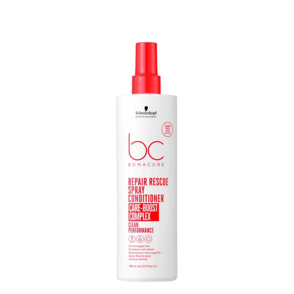 Schwarzkopf BC Bonacure Clean Performance Repair Rescue Spray Conditioner 400ml