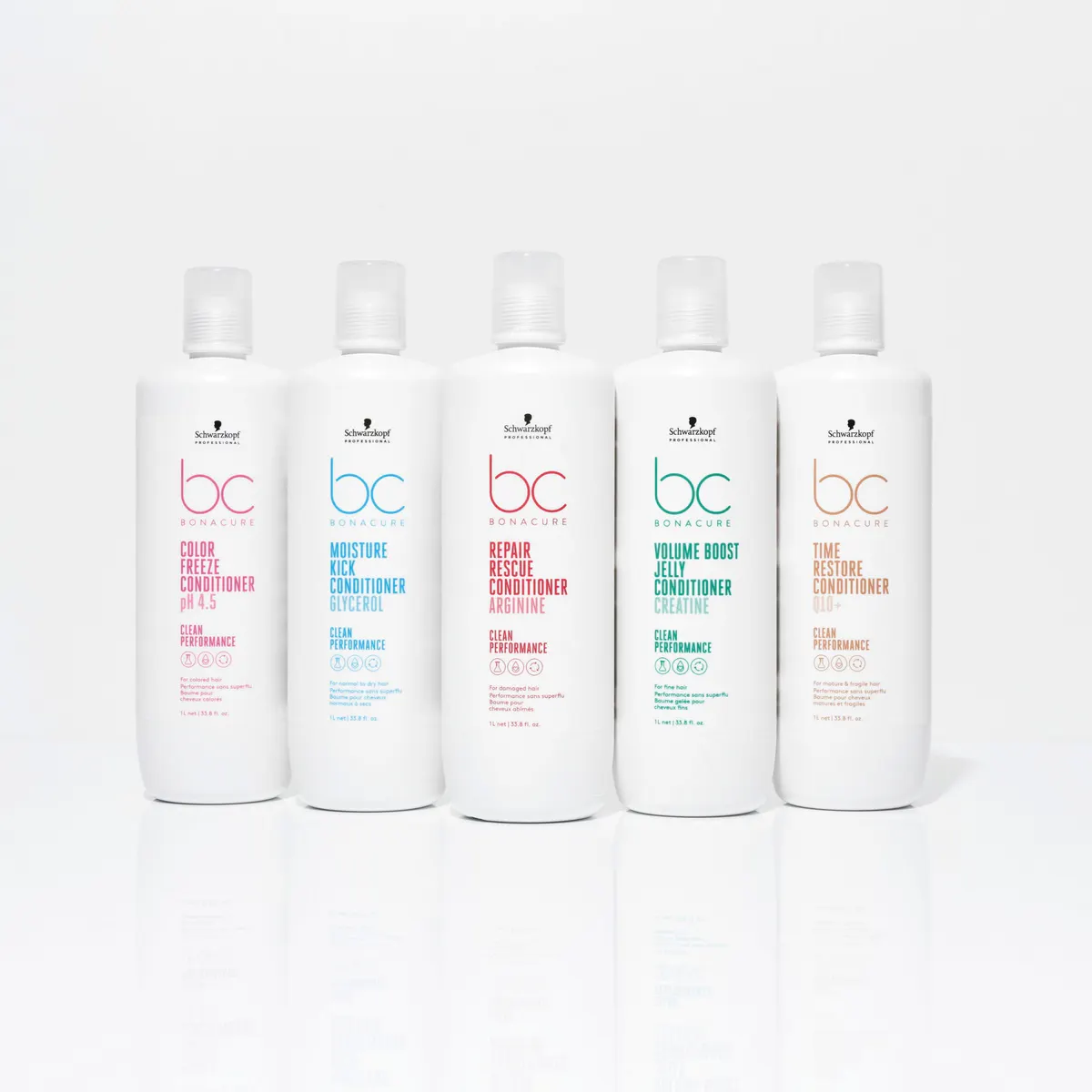 Schwarzkopf Professional BC Clean Performance Moisture Kick Conditioner 1000ml, view 3