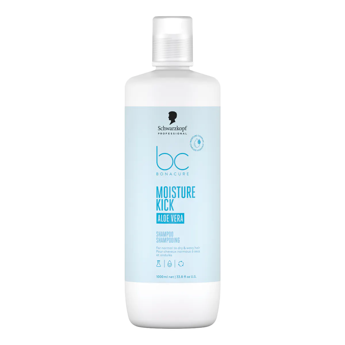 Schwarzkopf Professional BC Clean Performance Moisture Kick Shampoo 1000ml