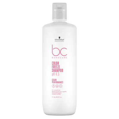 Schwarzkopf Professional BC Clean Performance Ph 4.5 Color Freeze Shampoo 1000ml