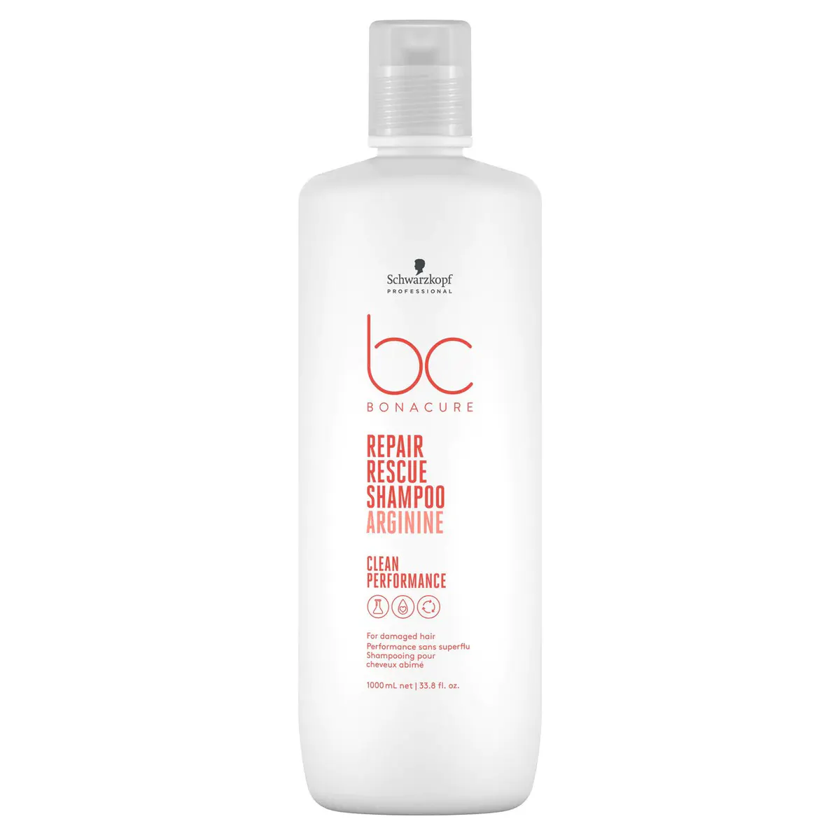 Schwarzkopf Professional BC Clean Performance Repair Rescue Shampoo 1000ml