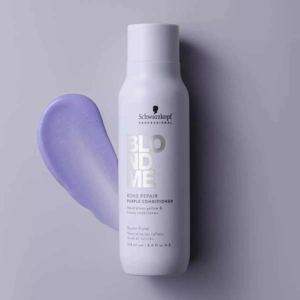 Schwarzkopf Blondme Bond Repair Purple Conditioner 250ml, view 2