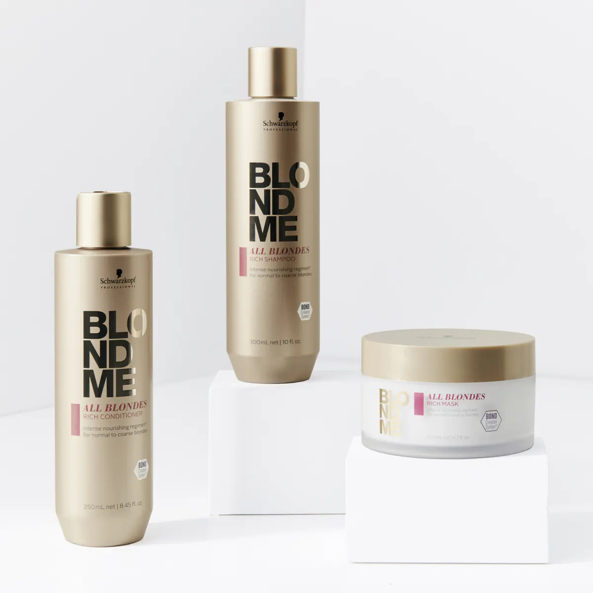 Schwarzkopf Blondme Rich Mask 500ml, view 5
