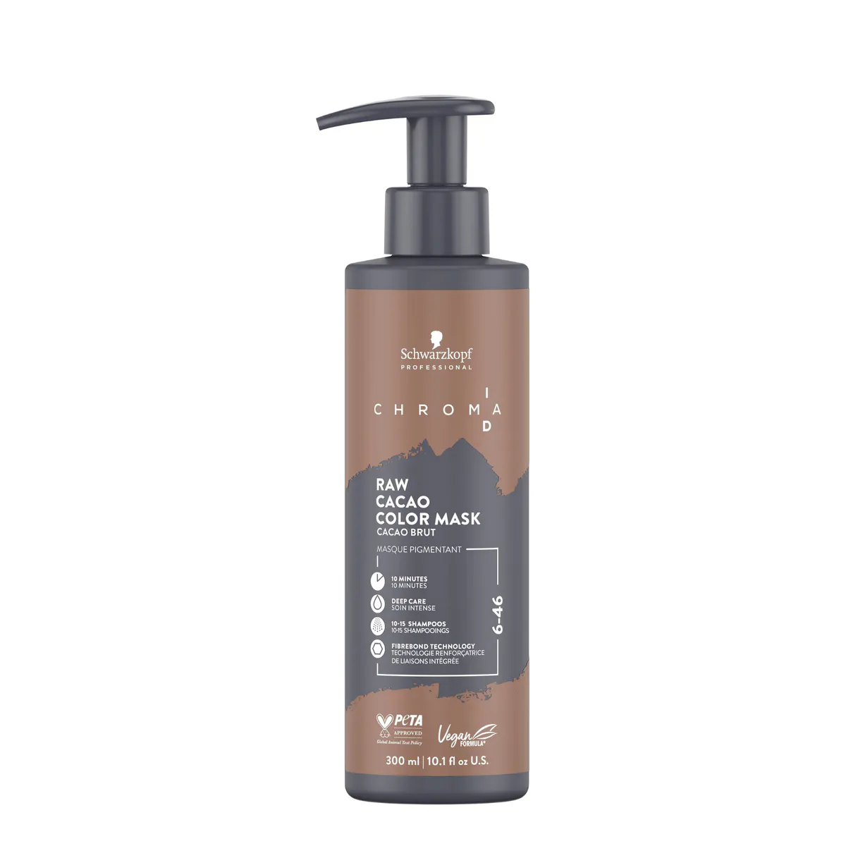 Schwarzkopf Chroma ID Color Mask 6-46 300ml - Raw Cacao